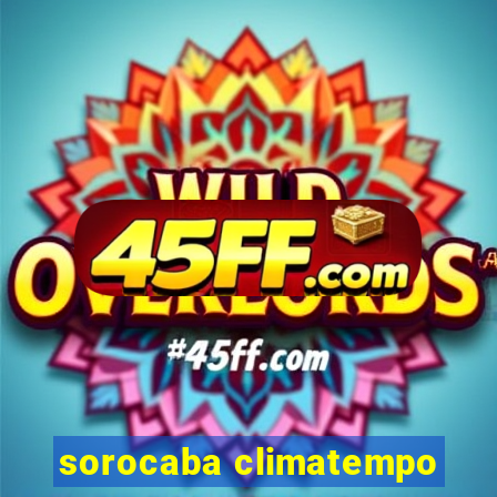 sorocaba climatempo